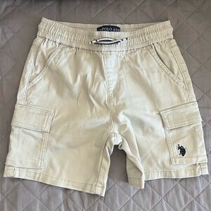 U.S. Polo Assn. Boy’s Beige Cargo Shorts